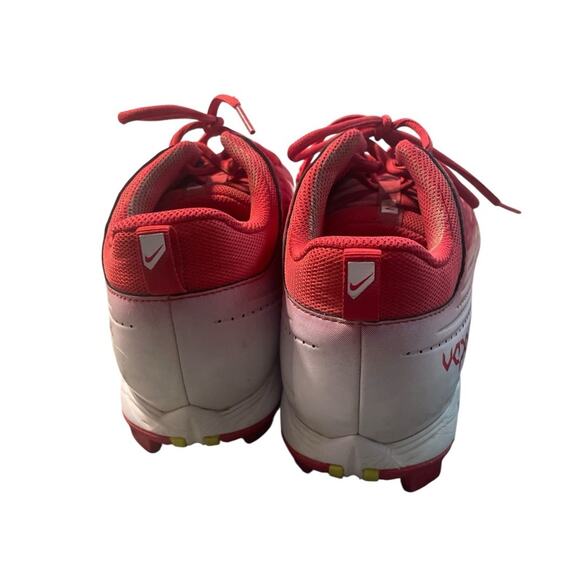 NIKE Vapor Keystone 2 Low Stealth Baseball Cleats Size 11.5 Red - Picture 3 of 5